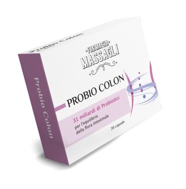 Integratore alimentare simbiotico, mix di 15 ceppi probiotici.