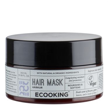 Efficace maschera capelli super idratante.