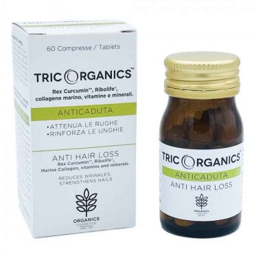 TRICORGANICS Ribolife, AnaGain, Collagene, Complesso di Vitamine e Minerali